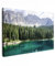 MuchoWow© Leinwand Groß 120x80 cm XXL Deko Schlafzimmer Aesthetic Leinwandbilder Wohnzimmer Gemälde Foto Geschenk Living Room Decoration Landschaftsbilder - Bilder Natur - Berg - Bäume - Wasser