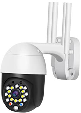 OSALADI Outdoor Wifi Security Camera Night Ptz Hd Dome Wifi Camera for Home Security Uk Plug