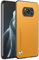 HONLEN Coque de pour POCO X3 Pro/POCO X3 NFC (6.67 inches) Étui de Téléphone Professionnel en Cuir, Jaune