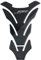 Tankpad Tankschutz 5D Carbon Fiber Motorrad Aufkleber Aufkleber Tank Pad Schutz Emblem Abzeichen Zubehör Für BM&W S1000rr S 1000rr S 1000 Rr