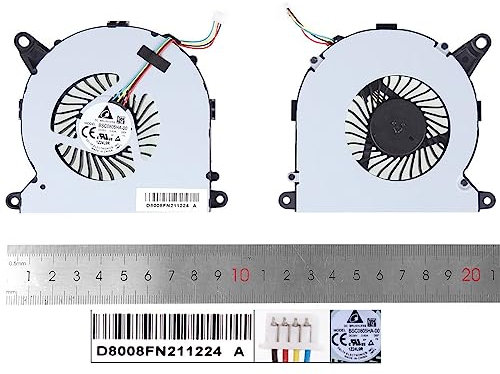 Ventilador de refrigeración CPU para Intel NUC8, NUC8i7BEH, NUC8i3BEH, NUC8i5BEH, BSC0805HA-00, DC05V 0.60A