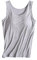 tsaChick Camisole Top Damen Basic Tank Top mit integriertem BH Mieder Slim Fit Weste gepolstertes Unterhemd BH Hemd U-Ausschnitt Bauchweg Shapewear Top Trägertop Body Shaper Spaghettiträger Oberteil