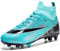 VTASQ Boys' Football Boots Kids Astro Turf Trainers Spikes Non-Slip Junior Football Shoes Outdoor Athletic Sneakers Football Shoes Unisex Moon 3.5UK