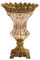 UQACHG Grand Vase à Fleurs en Verre de Style européen rétro pour Salon, Salle à Manger, Table, Centre de Table, Chambre à Coucher, Bureau, hôtel, décoration de la Maison,