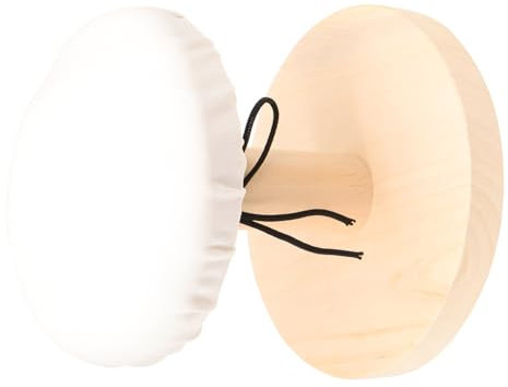 PRETYZOOM Taburete de Planchado Redondo Taburete de Madera Escritorio de Planchado Portátil Tabla de Planchar para El Hogar Tela