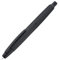 Jinhao 10 Series Press Fountain Pen Matt Black Chromium Retractable Extra Fine Nib with Ink Converter and Metal Pen Box Set (Black Clip Version)