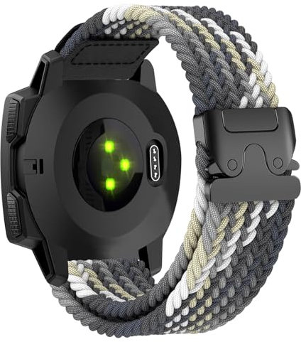Armband Kompatibel mit Garmin Instinct/Instinct 2, Nylon Ersatzarmband für Instinct/2/Solar/2 Solar/Tactical/2 Solar Tactical/Esports