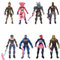 ADYEKSD Modelli Figure Giochi 8 Pezzi Fortn Modello Giocattolo Dettagliate da 4.5 Pollici con Strumenti di Raccolta Festa a Tema Compleanno,per Festa dei Bambini