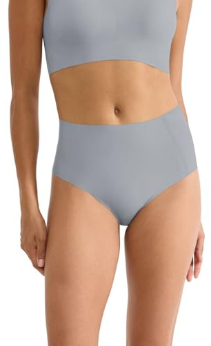 Sloggi Damen Unterhose Zero Feel 2.0 High Waist, S, Chrome