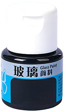 Kelisdi Buntglasfarbe, permanente Acrylmalerei, Erstellen Sie durchscheinende Kunst auf transparenten Weingläsern, Fenstern, Acrylglasmalerei, Wandkunst/Dekorstifte, Farben zum Basteln