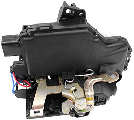 TOOWGM Actionneur de verrouillage de porte avant gauche 8 broches Pour VW Bora Golf IV New Beetle Passat Pour Seat Arosa Leon Toledo Pour Skoda Octavia 3B1837015 3B1837015A 3B1837015AB
