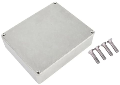 Ounfhtrttk 1590XX (145x121x39,5mm) Aluminium-Gehäuse für Effektpedale - Gehäuse für Gitarren-Effektpedale