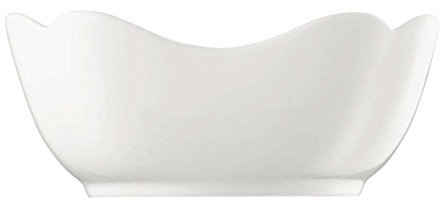 Hutschenreuther Hutschreuter 02013-800001-13170 Saladier Rectangulaire Porcelaine Blanc 20 cm
