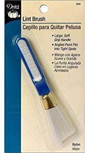 Dritz 936 Lint Brush Fusselbürste, Nylon, blau