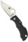 Spyderco Unisex-Erwachsene Taschenmesser Manbug FRN Griff, Schwarz, Standard