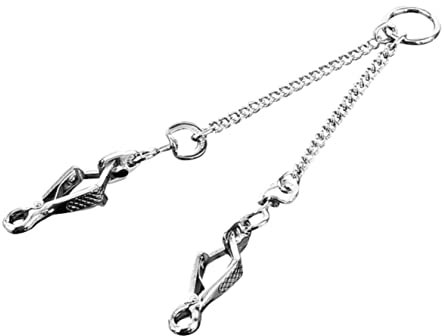 HS Sprenger Koppelleine Koppelkette für 2 Hunde, Gesamtlänge 38cm, Drahtstärke 1,5mm, Artikelnr: 51900 038 02