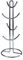 Spectrum Mugs & Tea Cup Storage Rack, Coffee Counter Bar Accessory & Kitchen Organizer, Metal, Chrome, L