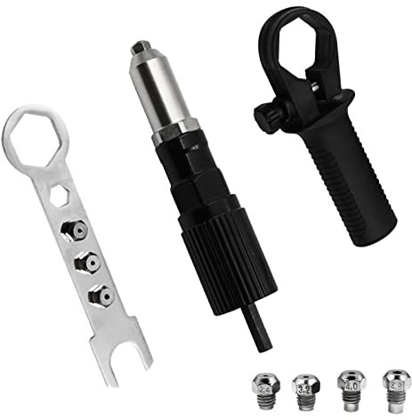 Adaptador para Remachadora - Herramientas Taladro remachador inalámbrico - Herramienta conversión Remachadora eléctrica, Adaptador Taladro Remaches inalámbrico
