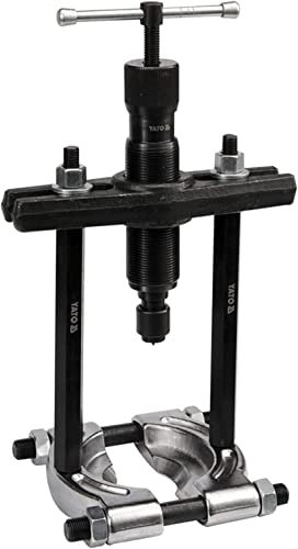 YATO Hydraulikabzieher Set für Auto, 12 Tonnen, Schwarz