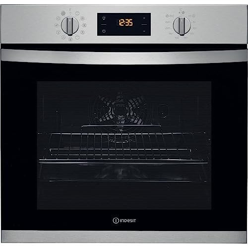 Indesit Ifw 3844 H IX Four, métal, argenté