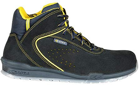 Cofra 78691-001.W38 FAIR PLAY S1 P SRC - Stivali antinfortunistici, colore: Blu/Giallo