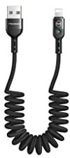 mcdodo Omega Spring Fast Cable Lightning LED 1,8 m Negro