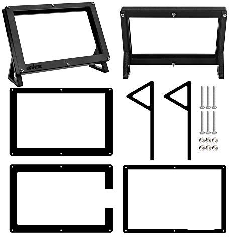 OSOYOO Protective Case Stand Holder for Raspberry Pi OSOYOO 5 Inch DSI Touch Screen LCD Display
