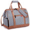 Lekesky Übernachtungstasche für Damen, Wochenendtasche, Krankenhaus, Umstandstasche, Reisetasche für Damen, große Öffnung, 45 l, blau