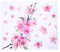 iSpchen Autoaufkleber Rosa Sakura Sticker Personalisierte Aufkleber Auto Stoßstange Kratzaufkleber für Laptop Skateboard Koffer Styling Diy Wandaufkleber Dekoration Sticker,25cmx24cm