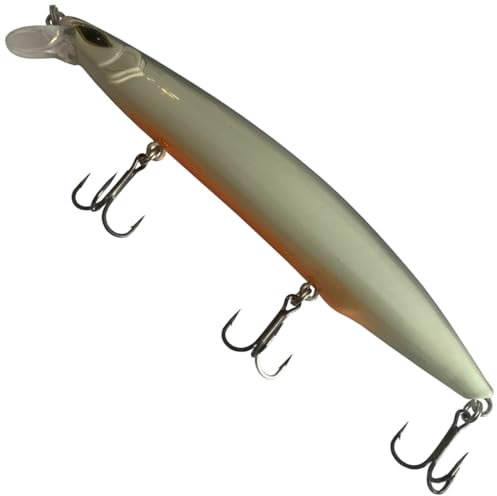 Seika Pro Wobbler Nightveit Junior 12,5cm 19g - Zanderwobbler, Farbe:RF Olive