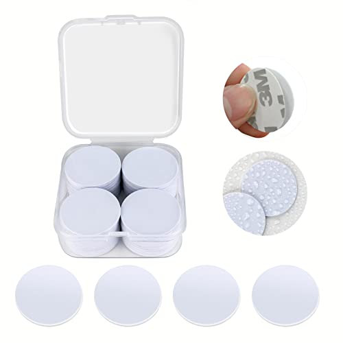 50Pcs NFC Tags, NTAG215 NFC Tags Blanko Weiß Karte NFC Stickers NFC Münzkarten Kompatibel mit TagMo and Amiibo with Adhesive Back for Easy Fixing and Storage Box
