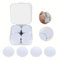 50Pcs NFC Tags, NTAG215 NFC Tags Blanko Weiß Karte NFC Stickers NFC Münzkarten Kompatibel mit TagMo and Amiibo with Adhesive Back for Easy Fixing and Storage Box