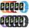 Xisair 10 Correas Compatible con Samsung Fit 3, Correa de Repuesto de Silicona para Galaxy Fit3 Relojes Inteligentes Correa de Recambio Deportiva, Transpirable y Resistente al Agua