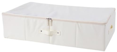Hochzeitskleid Aufbewahrungsbox Hochzeitskleid Konservierungsbox Staubdichtes Reißverschluss Hochzeit Keedsake Box mit Griffbox für unter Bettschrank, 28x15.8x6.9