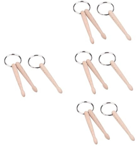 DEARMAMY 8pièces Porte-clés Forme De De Pendentifs Uniques Pour Clés Accessoires De Décoration Pour Et Téléphones