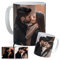 Taza de cerámica Personalizada con Foto. Taza Personalizada para Regalo collage de fotos. Regalo Original Personalizado para Eventos. Taza Original Personalizada con Foto. (Dos fotos)