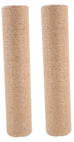 INOOMP 2piezas Rascador De Sisal Resistente para Gatos Repuesto para Árbol Rascador Accesorio Duradero DIY para Interiores Pack para Reemplazo Fácil
