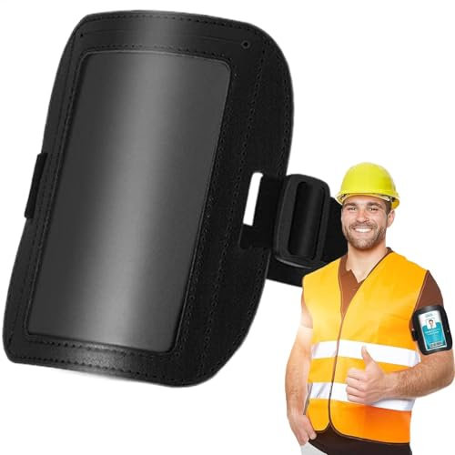 Porte-badge | Manchon élastique imperméable pour carte d'accès pour homme – Fournitures d'affaires, brassards horizontaux pour écoles, restaurants, usines, aéroports, métros