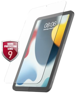 Hama Premium Screen Protection Glass for Apple iPad Mini 8,3 Zoll (7. Generation) 2024.