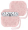 ECZOIL Flower Engraved Case Compatible with AirPods 4th Generation,Soft Silicone Protective Case with Silicone Lanyard for AirPods 4th-Pink