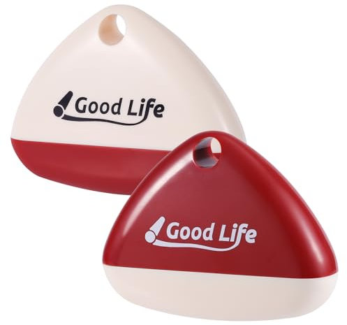 2st Wiederverwendbare Fusselrolle, Klein Tragbar Good Life Fusselroller Mini Süß Klebrig Fusselentferner Reiniger für Kleidung Tierhaare Autositze Kissen Reinigungswerkzeuge