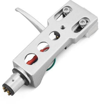 Silver Headshell, AT-3600L Magnetic Cartridge Stylus Fit for Pioneer PLX-1000 PL-518 PL-530 PL-A35 PLX-500 PL-560 PL-200 PL-516 PL-255 PL-200X XL-A700 PL-A45D