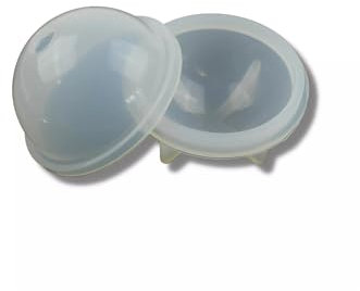 Silikonform Kugel Ball 2/3/4/5/6cm UV Resin Epoxidharz Gießform Runde Form (5 cm)