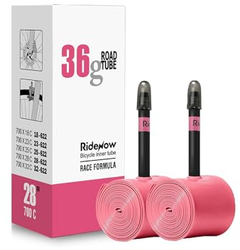 2er‑Pack TPU-Innenschläuche – Ultraleicht 700×18–32C & 32–47C Fahrradschläuche mit SV (Sclaverand/Presta-Ventil) 45/65/85mm – ideal für Rennrad & Gravel‑Bike