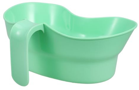 SHERCHPRY Mundspülbecher Aus Kunststoff Kompakter Zahnpflegebecher Für Senioren Bettlägerige Patienten Tragbarer Spuckbecher Erbrochenes Becken Zur Mundhygiene