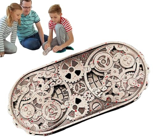 Spinner Würfel, Rollenspiel Metallwürzel mit Gravuren, Fantasy Spielzeug für Einsteiger - Gesellschaftsspiel für Zuhause, Reisen & Studentenwohnheim