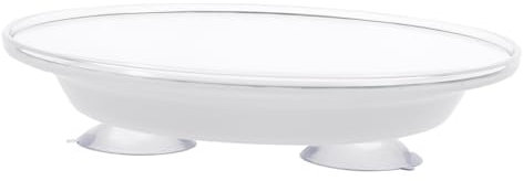 VALICLUD Miroir Grossissant X7 à Ventouse Compact Pratique pour Salle De Bain Miroir De Maquillage Portable