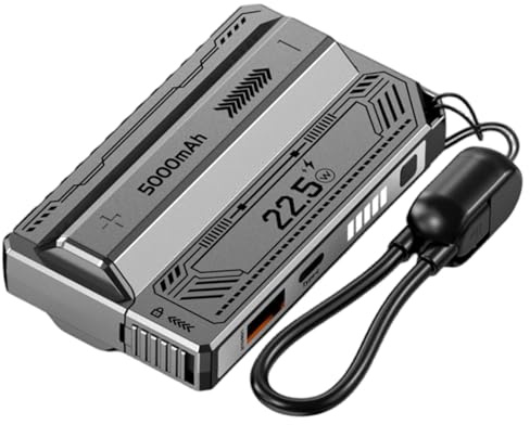 21700 Replaceable Battery Mobile Power Case with Build in Ejector Plug Without for Outdoor Travel and Daily Use Ejectable Plug Storage Box Storage