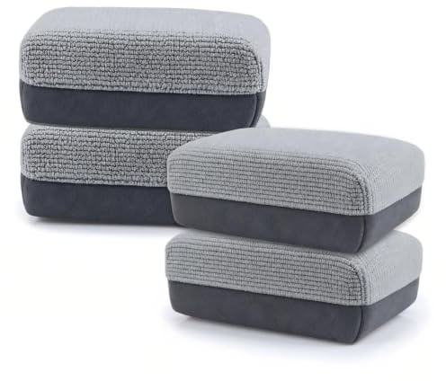 Shimilili 4 esponjas de Pulido para Auto, aplicadores de Cera y cerámica