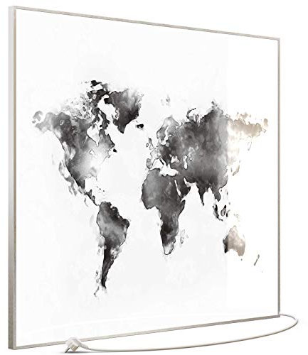 STEINFELD Glas Bild Infrarotheizung 1200 Watt – mit Thermostat